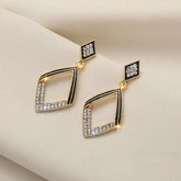 S925 Silver diamond Earrings -ER178